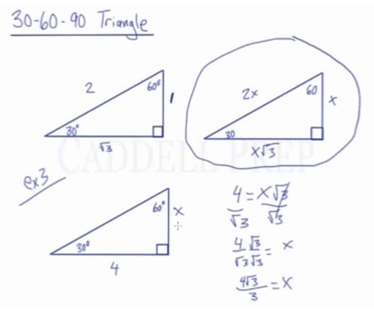 30-60-90 Triangle