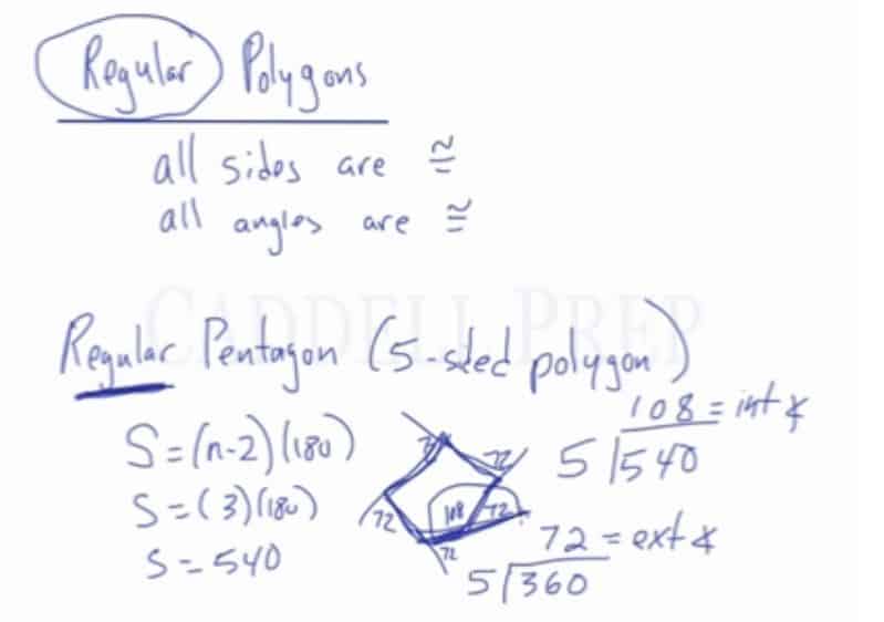 Interior & Exterior Angles Of Convex Polygons