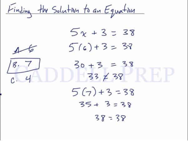 Solution to store equation