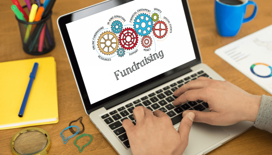 Online fundraising for a local nonprofit