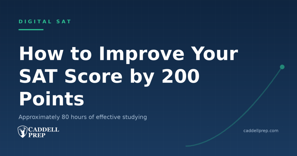 How to Raise Your SAT Score 200 Points